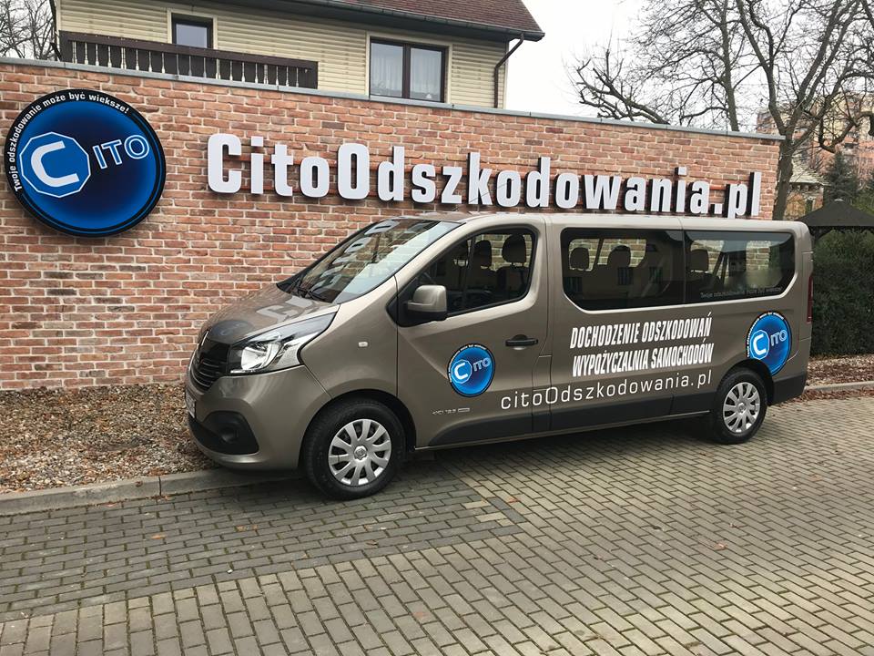 Renault Trafic wypożyczalnia samochodów Cito Szczecin