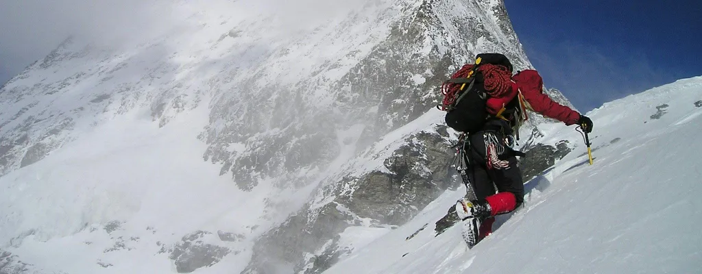 Alpinista – wiele ubezpieczeń zawiera wyłączenia związane z wyczynowym uprawianiem sportu np. alpinizmem