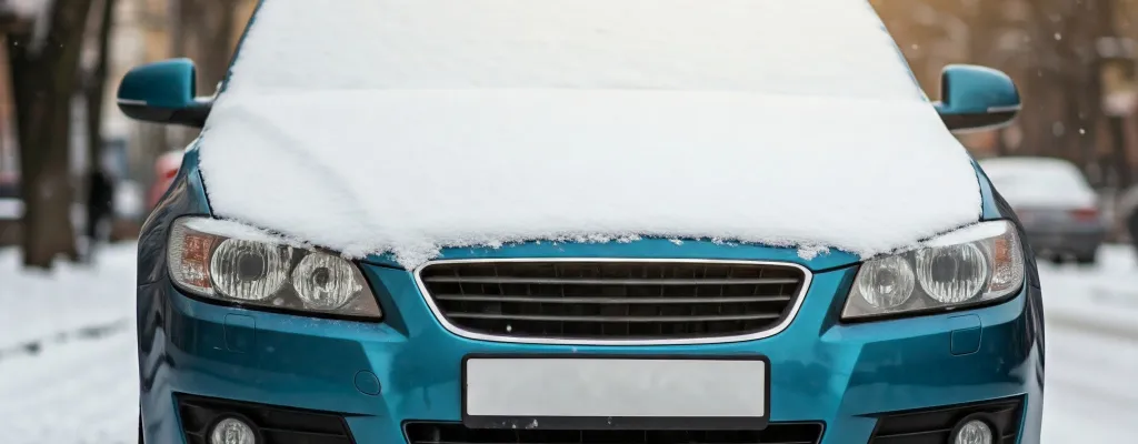 Mandat za nieodśnieżone auto